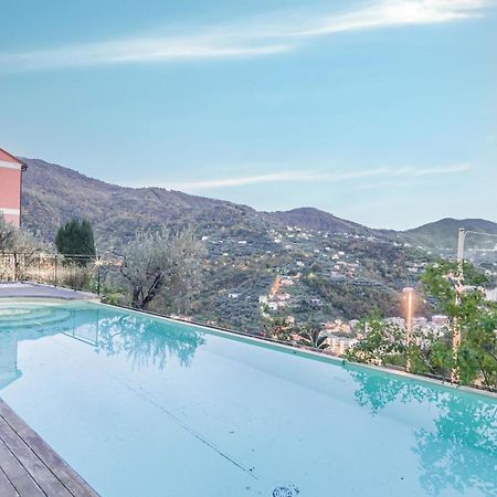Recco Apartment With View And Pool Εξωτερικό φωτογραφία
