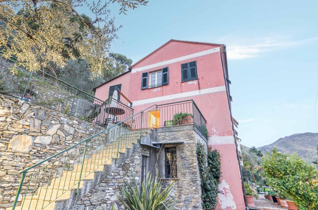 Recco Apartment With View And Pool Εξωτερικό φωτογραφία