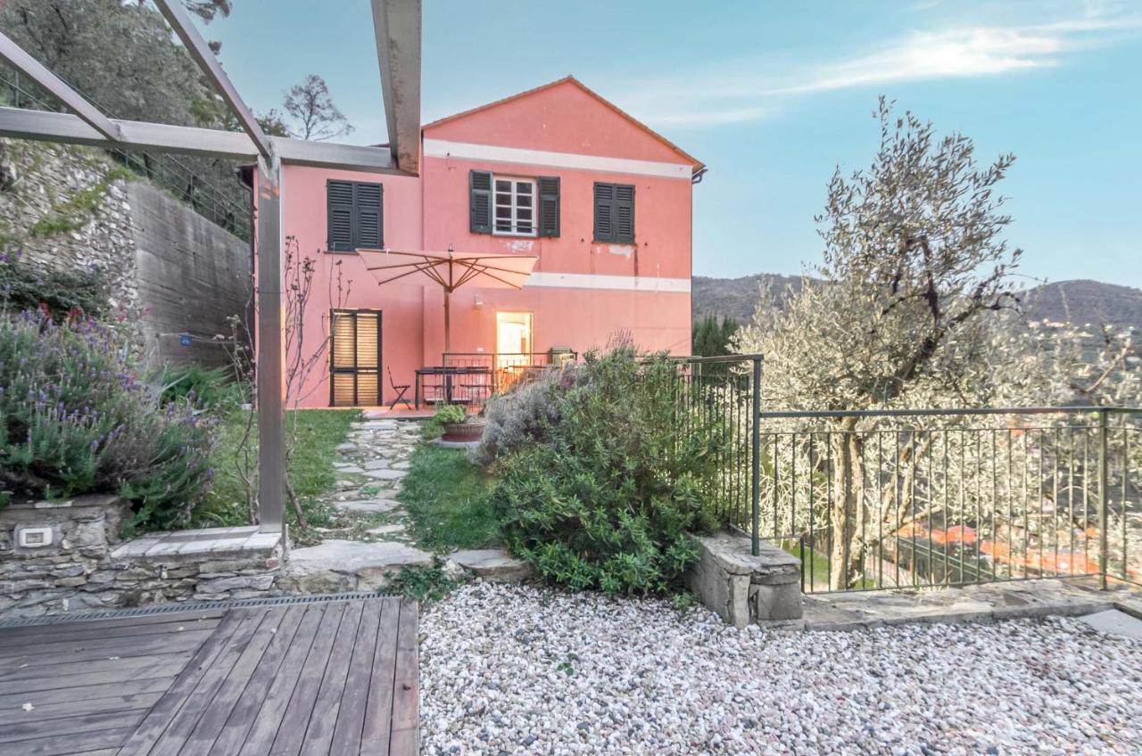 Recco Apartment With View And Pool Εξωτερικό φωτογραφία